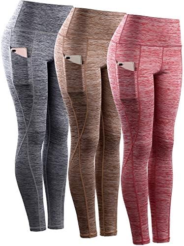 NELEUS Women’s Yoga Pant Tummy Control High Waist Running Leggings with Pocket