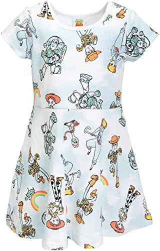 Disney French Terry Skater Dress Infant to Big Kid Sizes (18 Months – 14-16)