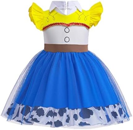 Dressy Daisy Princess Dress Up Clothes Halloween Fancy Party Tulle Skirt Summer Outfit for Baby & Toddler Girls