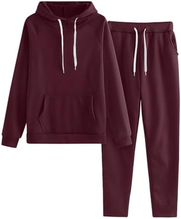 Ogiraw Womens 2 Piece Sweatsuit,Womens Sweat Suit Sets Hoodies,Sweatpants For Women Casual Colors Freely Combined Separately