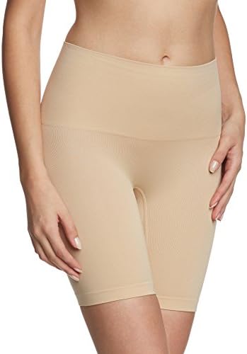 Maidenform Women’s Shapewear, Tummy Control Thigh Slimmer Seamless Short, Best Shaping Mid-Thigh Shorts Shapewear for Women