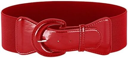 GRACE KARIN Women’s Wide Stretchy Cinch Belt 3 Inch Vintage Chunky Buckle Belts S-XXXXL