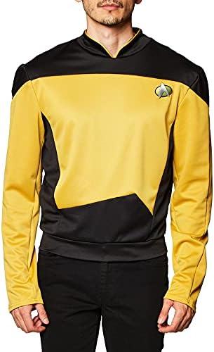 Rubie’s Star Trek The Next Generation Deluxe Lt. Commander Data Adult Costume Shirt