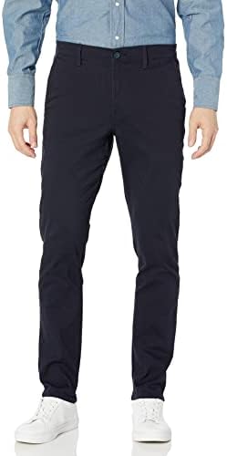 WT02 Men’s Skinny Fit Basic Stretchable Cotton Chino Pant