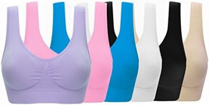 Women’s Seamless Wire-Free Bra with Removable Pads