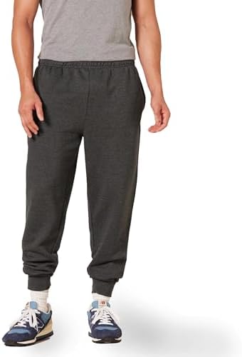 Amazon Essentials Men’s Joggers Sweatpants, Fleece, Comfortable Fit