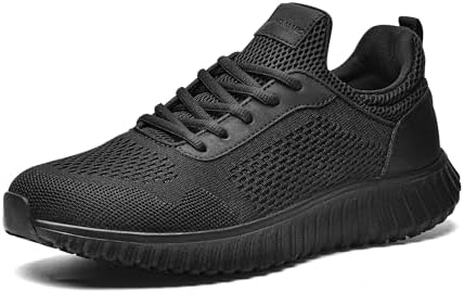 Bruno Marc Men’s Hands Free Non Slip Shoes, Lightweight Mens Work Shoes & Restaurant or Food Service Sneakers