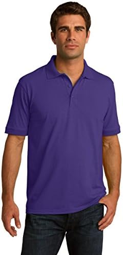 Clothe Co. Men’s Big and Tall Polo Shirt, Men’s Tall Polo Short Sleeve Performance Cotton Blend